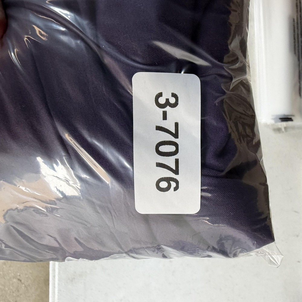 Calvin Klein Dress Womens 10 Purple Cap Sleeve Sheath Knee Length Belted Office - Picture 8 of 8